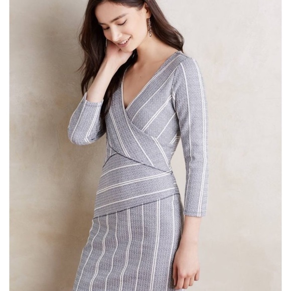 Anthropologie Dresses & Skirts - Anthropology wrapped column dress